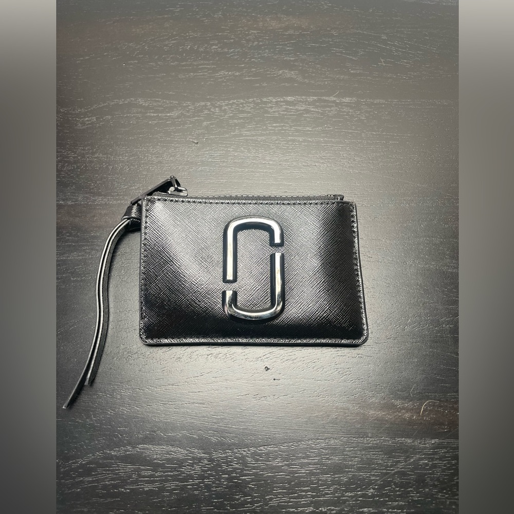 Marc Jacob’s Black Leather Keychain Wallet